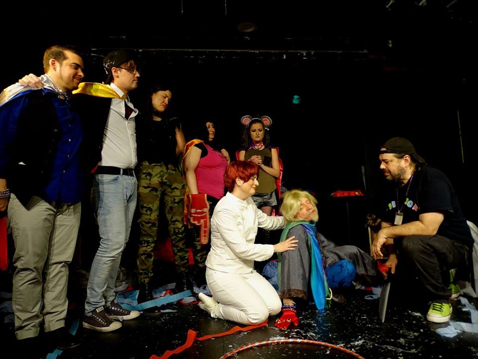 L-R Bill Berg, Mike Hauschild, Brianna Lee, Evie Aronson, Tara Sargente, Nannette Deasy, Curt Dixon, Jamie Maloney